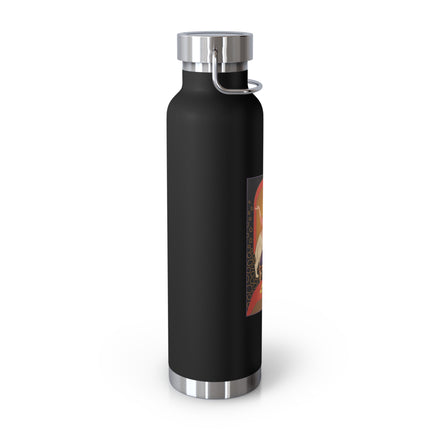 January & Garnet (from the Gem Series) by Sofia Chiostri Copper Vacuum Insulated Bottle, 22oz