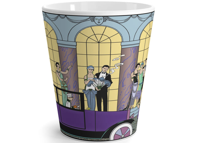 Au Revoir by George Barbier Latte Mug