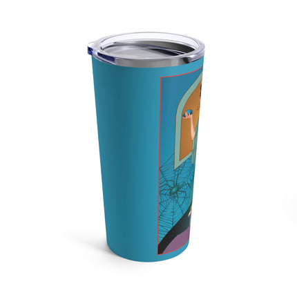 March & Aquamarine (Gem Series) by Sofia Chiostri Tumbler 20oz
