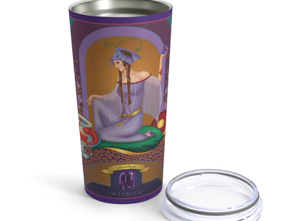 February & Amethyst (from the Gem Series) by Sofia Chiostri Tumbler 20oz