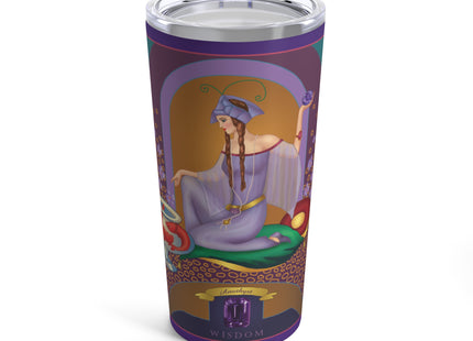 February & Amethyst (from the Gem Series) by Sofia Chiostri Tumbler 20oz