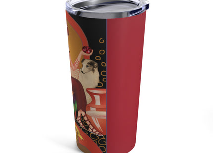 January & Garnet (from the Gem Series) by Sofia Chiostri Tumbler 20oz