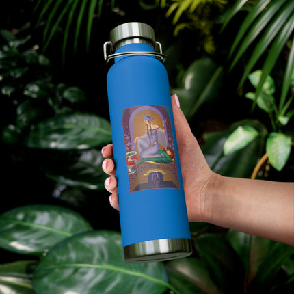 February & Amethyst (from the Gem Series) by Sofia Chiostri Copper Vacuum Insulated Bottle, 22oz