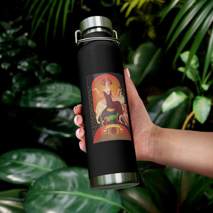 January & Garnet (from the Gem Series) by Sofia Chiostri Copper Vacuum Insulated Bottle, 22oz