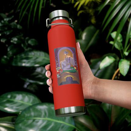 February & Amethyst (from the Gem Series) by Sofia Chiostri Copper Vacuum Insulated Bottle, 22oz