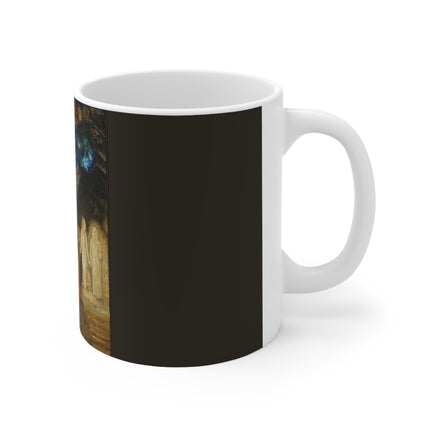 Apparition by Odilon Redon Ceramic Mug 11oz