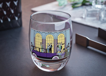 Au Revoir by George Barbier Whiskey Glass
