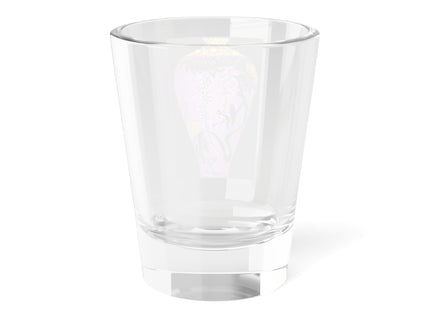 Purple Glazed Porcelain Vase Shot Glass, 1.5oz