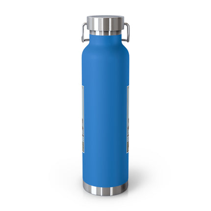 Au Revoir by George Barbier Copper Vacuum Insulated Bottle, 22oz