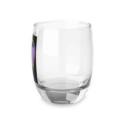 Purple Glazed Porcelain Vase Whiskey Glass