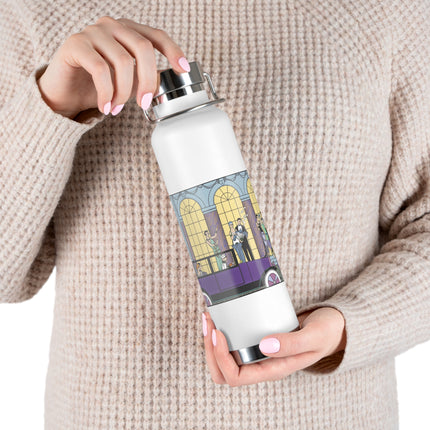 Au Revoir by George Barbier Copper Vacuum Insulated Bottle, 22oz
