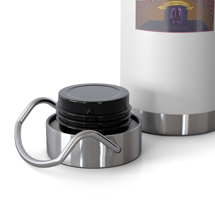 February & Amethyst (from the Gem Series) by Sofia Chiostri Copper Vacuum Insulated Bottle, 22oz