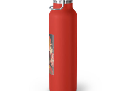 January & Garnet (from the Gem Series) by Sofia Chiostri Copper Vacuum Insulated Bottle, 22oz