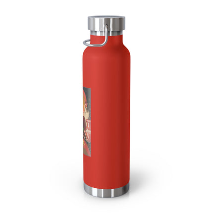 January & Garnet (from the Gem Series) by Sofia Chiostri Copper Vacuum Insulated Bottle, 22oz