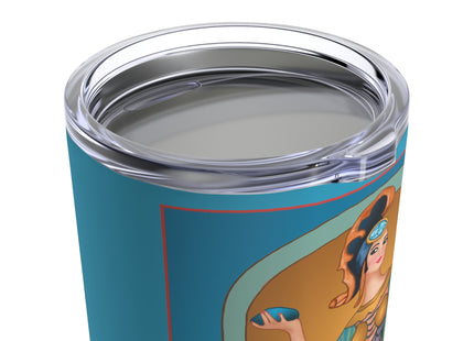March & Aquamarine (Gem Series) by Sofia Chiostri Tumbler 20oz