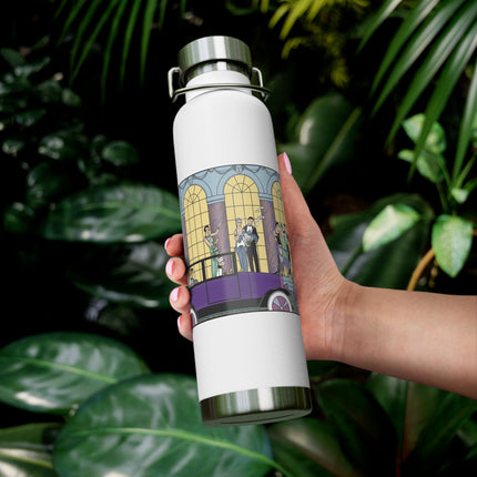 Au Revoir by George Barbier Copper Vacuum Insulated Bottle, 22oz