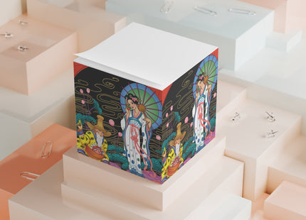 The Romance of Perfume by George Barbier Note Cube