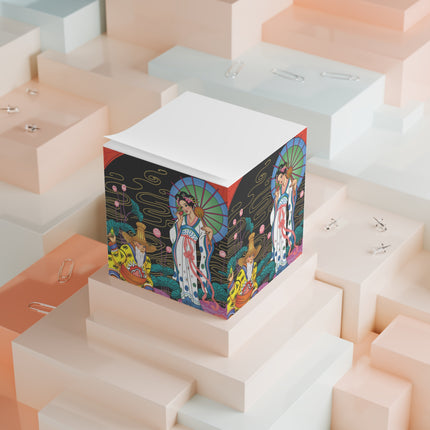 The Romance of Perfume by George Barbier Note Cube