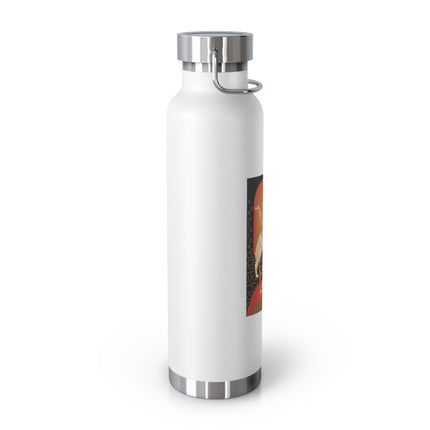 January & Garnet (from the Gem Series) by Sofia Chiostri Copper Vacuum Insulated Bottle, 22oz