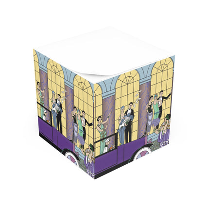 Au Revoir by George Barbier Note Cube
