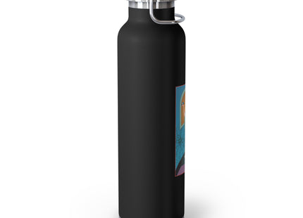 March & Aquamarine (Gem Series) by Sofia Chiostri Copper Vacuum Insulated Bottle, 22oz