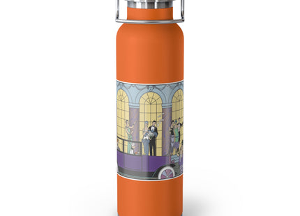 Au Revoir by George Barbier Copper Vacuum Insulated Bottle, 22oz
