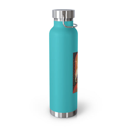 January & Garnet (from the Gem Series) by Sofia Chiostri Copper Vacuum Insulated Bottle, 22oz