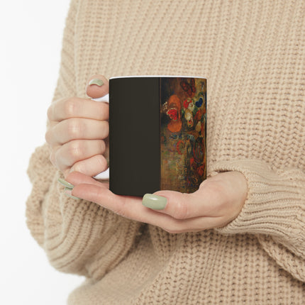 Apparition by Odilon Redon Ceramic Mug 11oz