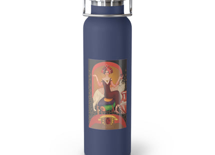 January & Garnet (from the Gem Series) by Sofia Chiostri Copper Vacuum Insulated Bottle, 22oz