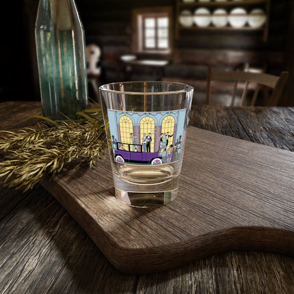 Au Revoir by George Barbier Shot Glass, 1.5oz