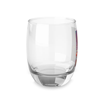 February & Amethyst (from the Gem Series) by Sofia Chiostri Whiskey Glass