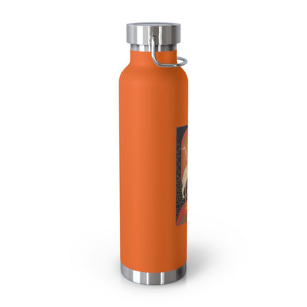 January & Garnet (from the Gem Series) by Sofia Chiostri Copper Vacuum Insulated Bottle, 22oz