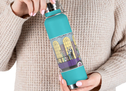 Au Revoir by George Barbier Copper Vacuum Insulated Bottle, 22oz