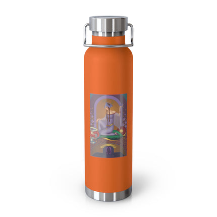 February & Amethyst (from the Gem Series) by Sofia Chiostri Copper Vacuum Insulated Bottle, 22oz