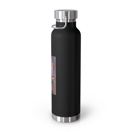 February & Amethyst (from the Gem Series) by Sofia Chiostri Copper Vacuum Insulated Bottle, 22oz