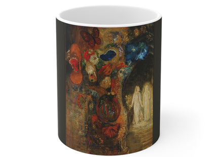 Apparition by Odilon Redon Ceramic Mug 11oz
