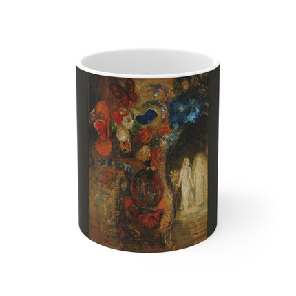 Apparition by Odilon Redon Ceramic Mug 11oz