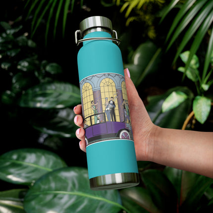 Au Revoir by George Barbier Copper Vacuum Insulated Bottle, 22oz