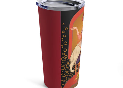 January & Garnet (from the Gem Series) by Sofia Chiostri Tumbler 20oz