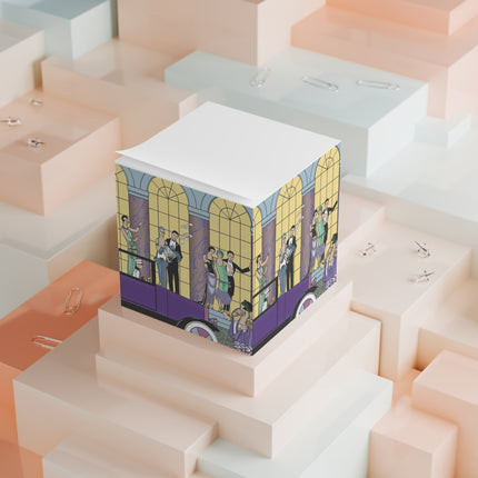 Au Revoir by George Barbier Note Cube