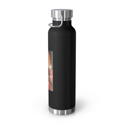 January & Garnet (from the Gem Series) by Sofia Chiostri Copper Vacuum Insulated Bottle, 22oz